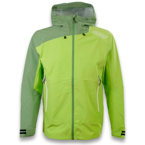 Kurtka Ande Pieve Dorośli. Zielone kurtki treningowe męskie Ande, l, bez wzorów, z materiału, trekkingowe. Za 441.99 zł.