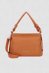 VALENTINO Torebka pomarańczowa Ring Re. Brązowe torebki klasyczne damskie Valentino by Mario Valentino, bez wzorów, bez dodatków. W wyprzedaży za 369.99 zł.