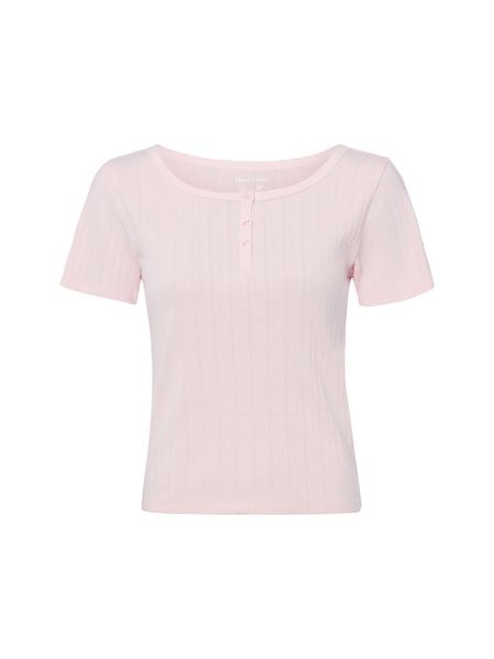 Marie Lund Koszulka Kobiety Bawełna różowy, XS. Czerwone t-shirty damskie Marie Lund, xs, bez wzorów, z bawełny, bez kołnierzyka. Za 99.95 zł.