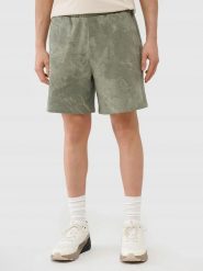 SPODENKI MĘSKIE 4F CASUAL TSHOM526 KRÓTKIE KOLOR CZARNY. Czarne szorty męskie 4f, l, z materiału, do biegania. Za 129.99 zł.