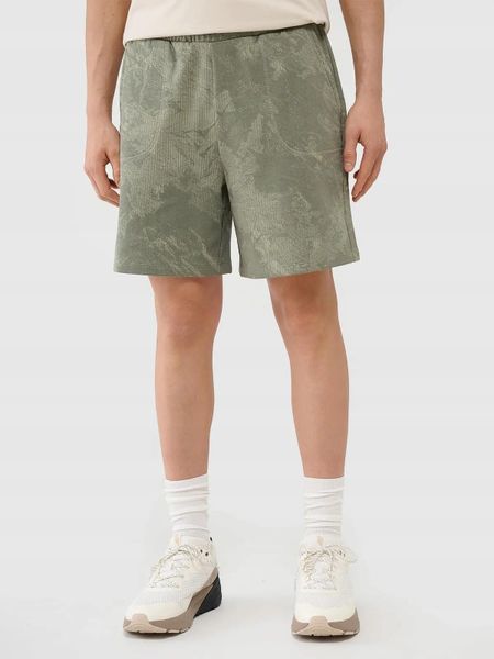 SPODENKI MĘSKIE 4F CASUAL TSHOM526 KRÓTKIE KOLOR CZARNY. Czarne szorty męskie 4f, l, z materiału, do biegania. Za 129.99 zł.