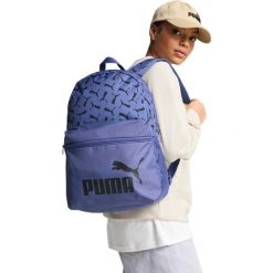 Plecak Puma Phase Aop Backpack 22L, Dla obu płci. Niebieskie plecaki damskie Puma, bez wzorów, z poliesteru, sportowe. Za 190.00 zł.