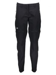 Jack Wolfskin Spodnie funkcyjne Zipp-Off "Hikeout" w kolorze czarnym rozmiar: 38. Czarne spodnie sportowe damskie Jack Wolfskin, z materiału, outdoorowe. Za 311.12 zł.