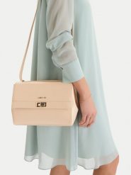 Lasocki Torebka CEO-LSK-L-019-09 Beżowy. Brązowe listonoszki damskie Lasocki, bez wzorów, z materiału, bez dodatków. Za 159.99 zł.