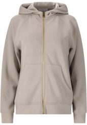 Damska bluza z kapturem full zip Athlecia Jacey. Brązowe bluzy sportowe damskie Athlecia, l, bez wzorów, z materiału, bez ramiączek, z kapturem. Za 257.60 zł.
