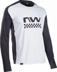 Koszulka rowerowa mtb NORTHWAVE EDGE Jersey LS jasna szara. Czarne t-shirty sportowe męskie Northwave, s, z jersey, bez ramiączek, rowerowe. Za 160.00 zł.