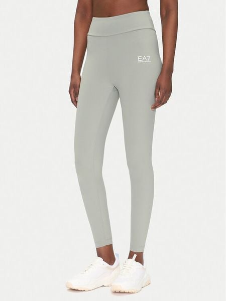 EA7 Emporio Armani Legginsy 7W000232 AF12625 U8058 Szary Slim Fit. Szare legginsy damskie EA7 Emporio Armani, l, bez wzorów, z syntetyku. Za 169.99 zł.
