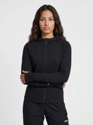 Hummel damska bluza z kapturem rozpinana z elastycznej bawełny – BLACK. Czarne bluzy z kapturem damskie HUMMEL, l, z bawełny. Za 206.03 zł.