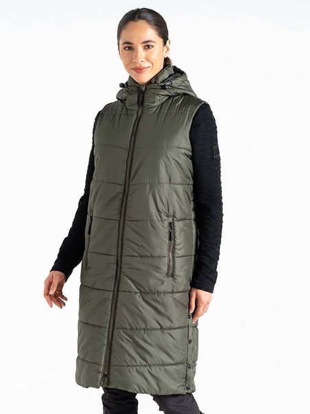 Dare 2b Kamizelka pikowana "Distinguish" w kolorze khaki rozmiar: 34. Brązowe kamizelki damskie Dare 2b. Za 121.80 zł.