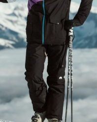 Spodnie narciarskie i snowboardowe Fresh Pow dla mężczyzn - czarne. Brązowe spodnie materiałowe męskie OOSC, bez wzorów, z polaru, eleganckie. Za 906.99 zł.
