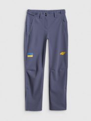 Milano-Cortina/Україна - Штани softshell мембрана 5000 жіночі - темно-сині. Kurtki softshell damskie 4f, l, bez wzorów, z softshellu, bez kaptura. Za 4,999.90 zł.