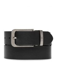 Gino Rossi Pasek C-JAMES-ZP23015 Czarny. Czarne paski męskie Gino Rossi, bez wzorów, ze skóry. Za 149.99 zł.