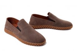 Manitu 630269-02 Brązowy, półbuty m?skie. Brązowe półbuty męskie Manitu, na lato, ze skóry, bez zapięcia. Za 309.90 zł.