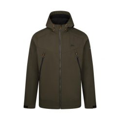 Trespass Hubbard - Męska kurtka softshell Dark Vine. Zielone kurtki softshell damskie Trespass, m, z aplikacjami, z gumy, bez kaptura. Za 438.99 zł.