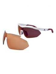 Adidas Damskie okulary przeciwsłoneczne w kolorze biało-pomarańczowym rozmiar: onesize. Białe okulary przeciwsłoneczne damskie Adidas. Za 250.35 zł.