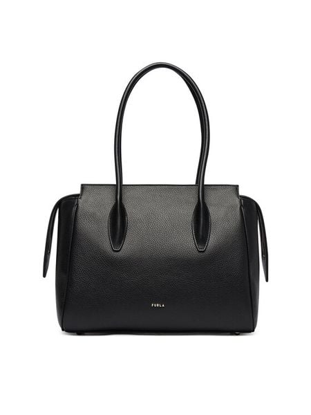 Furla Torebka Ambra L WB02175 HSF000 O6000 Czarny. Czarne torebki klasyczne damskie Furla, bez wzorów, ze skóry, bez dodatków. Za 1,839.00 zł.