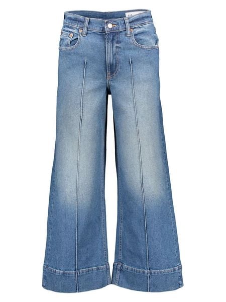GAP Dżinsy - Comfort fit - w kolorze niebieskim rozmiar: W26. Niebieskie jeansy damskie GAP, z podwyższonym stanem. Za 110.81 zł.