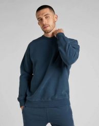 LEE CORE LOOSE SWS MĘSKA BLUZA KLASYCZNA LOGO L84VTJ54 112322621. Bluzy bez kaptura męskie Lee, l. Za 139.99 zł.