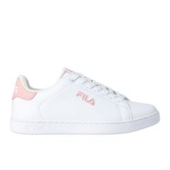 Buty Fila Courtbay Linear FFW0527 13394 białe. Białe buty sportowe na co dzień damskie bez wzorów, z gumy. Za 297.54 zł.