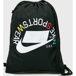 Nike Sportswear - Plecak. Czarne plecaki męskie Nike Sportswear, bez wzorów, z materiału. W wyprzedaży za 49.90 zł.