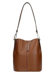 Wojas Skórzana torebka w kolorze jasnobrązowym - 30 x 26 x 15 cm rozmiar: onesize. Brązowe torebki klasyczne damskie Wojas, bez wzorów, z materiału, bez dodatków. Za 294.99 zł.