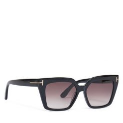 Okulary przeciwsłoneczne Tom Ford. Czarne okulary przeciwsłoneczne damskie Tom Ford. Za 1,149.00 zł.