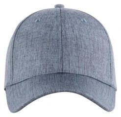 Clique Melange Cap – czapka 6-panelowa z melanżowej tkaniny, regulowana. Niebieskie czapki męskie CLIQUE, bez wzorów, z tkaniny. Za 97.89 zł.