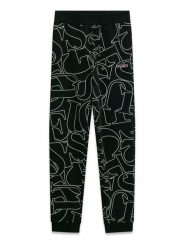 Guess Spodnie dresowe J6YB03 K3924 Czarny Regular Fit. Czarne spodnie dziewczęce Guess, z bawełny. Za 194.99 zł.