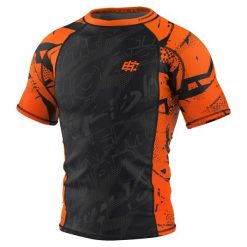 Koszulka Męska na siłownię rashguard MMA EXTREME HOBBY NEO. Brązowe bielizna termoaktywna męska EXTREME HOBBY, m, bez wzorów, z bawełny. Za 199.00 zł.