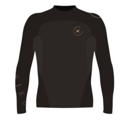 Koszulka męska neoprenowa SYMBIO NEW 1,5 mm z długim rękawem. Czarne bielizna termoaktywna męska Hiko, m, z lycry, bez ramiączek. Za 407.74 zł.