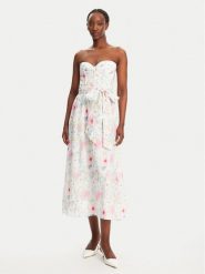 BARDOT Sukienka koktajlowa Floral 58566DB2 Kolorowy Slim Fit. Sukienki damskie BARDOT, bez wzorów, z bawełny, wizytowe, bez kołnierzyka, bez ramiączek. Za 549.99 zł.