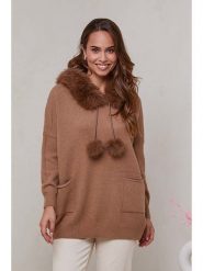Soft Cashmere Sweter w kolorze karmelowym rozmiar: 34/36. Brązowe swetry klasyczne damskie Soft Cashmere, bez kołnierzyka. Za 114.44 zł.