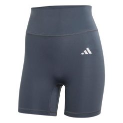 Szorty damskie adidas Optime Essentials. Szare szorty damskie Adidas, bez wzorów, ze skóry, sportowe. Za 170.50 zł.