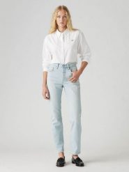 Levi's Dżinsy - Tapered fit - w kolorze błękitnym rozmiar: W27/L30. Niebieskie jeansy damskie Levi's, z podwyższonym stanem. Za 220.12 zł.