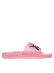 Adidas Klapki Adilette x André Saraiva Slides HQ6856 Różowy. Czerwone klapki i japonki męskie Adidas, z syntetyku. Za 159.99 zł.