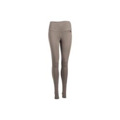 Legginsy slim Gym & Pilates Douaria 500 damskie. Brązowe legginsy damskie Adidas, m, bez wzorów, z bawełny, na fitness i siłownię. W wyprzedaży za 119.99 zł.