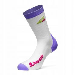 Skarpety do rolek łyżworolek Rollerblade Skate Socks TRS 90. Białe skarpetki damskie Rollerblade, bez wzorów, z materiału. Za 69.99 zł.