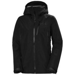 Damska kurtka wodoodporna Helly Hansen Odin 9 World 3.0. Czarne kurtki damskie Helly Hansen, l, bez wzorów, z dzianiny, bez kaptura. Za 1,968.50 zł.