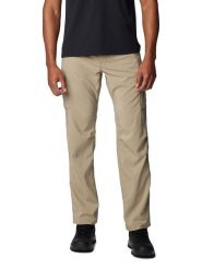 Columbia Spodnie funkcyjne "Silver Ridge Utility" w kolorze beżowym rozmiar: 34 34. Brązowe spodnie materiałowe męskie Columbia, bez wzorów, z materiału, sportowe. Za 84.21 zł.