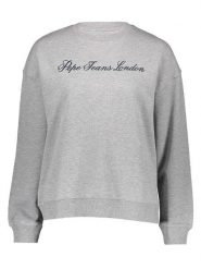Pepe Jeans Bluza w kolorze szarym rozmiar: L. Szare bluzy bez kaptura damskie Pepe Jeans, l, z jeansu. Za 180.45 zł.