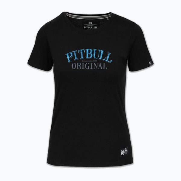 Koszulka damska Pitbull Midnight. Czarne bluzki sportowe damskie PITBULL, xs, bez wzorów, bez ramiączek. Za 79.99 zł.