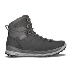 Buty trekkingowe męskie Lowa Malta Mid Gtx. Szare buty trekkingowe męskie Lowa, na jesień, z materiału, za kostkę, bez zapięcia. Za 771.00 zł.