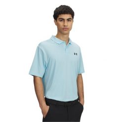 Koszulka Under Armour Matchplay Polo. Szare koszulki polo męskie Under Armour, m, bez wzorów, z materiału, bez ramiączek. Za 241.80 zł.
