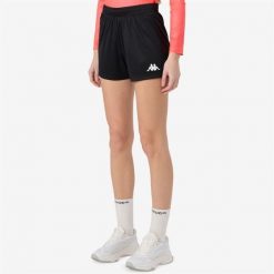 Spodenki damskie Kappa Borda. Czarne spodenki sportowe damskie Kappa, na fitness i siłownię. Za 124.00 zł.