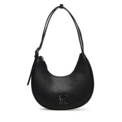 Torebka Karl Lagerfeld Jeans. Czarne torebki klasyczne damskie Karl Lagerfeld Jeans, bez wzorów, z jeansu, bez dodatków. Za 609.99 zł.