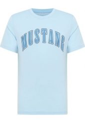 MUSTANG Austin Męski T-shirt Koszulka Nadruk Logo Angel Falls 1014927 5283. T-shirty męskie Mustang, m, bez wzorów, bez kołnierzyka. Za 69.99 zł.