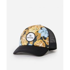 Czapka z daszkiem damska Rip Curl Follow The Sun Trucker. Czarne czapki z daszkiem damskie Rip Curl, bez wzorów. Za 95.00 zł.