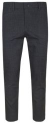 Spodnie Męskie Chinos z Elastanem, Zwężana Nogawka -QUICKSIDE - Brąz w Kratkę. Spodnie materiałowe męskie Quickside, bez wzorów, z elastanu. Za 199.00 zł.