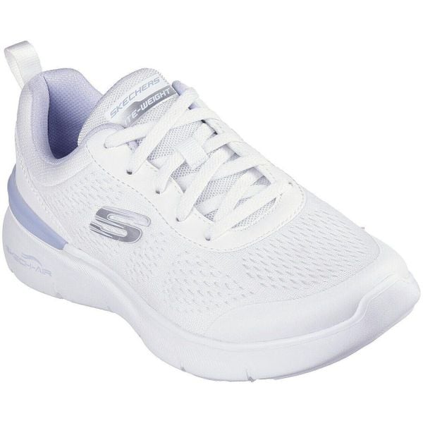 Buty sportowe damskie Skechers Skech air Dynamight. Białe buty sportowe na co dzień damskie Skechers, bez wzorów. Za 390.00 zł.