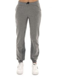 Spodnie zimowe damskie, ściągacz u dołu, wstawki warkoczowe Leone 1947. Szare spodnie sportowe damskie LEONE 1947 APPAREL, xs, z bawełny, na fitness i siłownię. Za 353.64 zł.